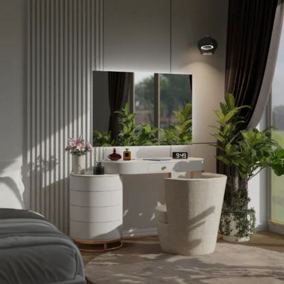 Stačiakampis LED Apšviestas Veidrodis – Modelis Dubai