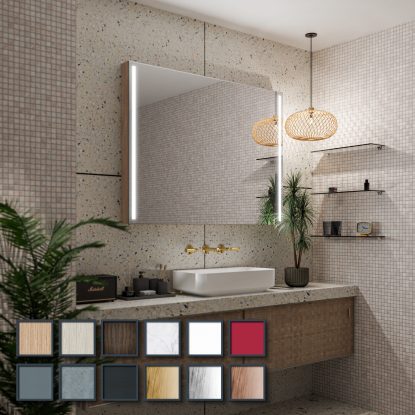 Paris Premium LED mirror - Rectangular