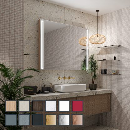 Roma Premium LED mirror - Rectangular