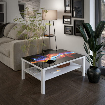 Stiklinis Stalviršis Ikea 90x55 cm