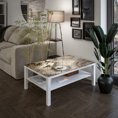 Stiklinis Stalviršis Ikea 90x55 cm