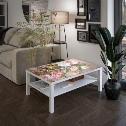 Stiklinis Stalviršis Ikea 90x55 cm