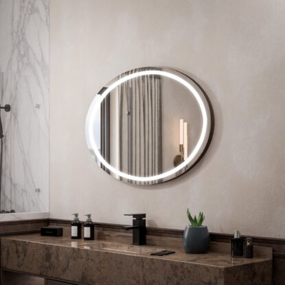 Panama PREMIUM elipsinis horizontalus LED veidrodis