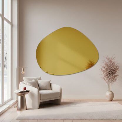 Nereguliarus veidrodis Baku – auksinis