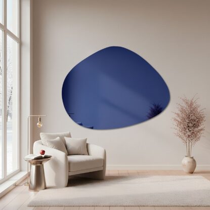 Nereguliarus veidrodis Baku – mėlynas