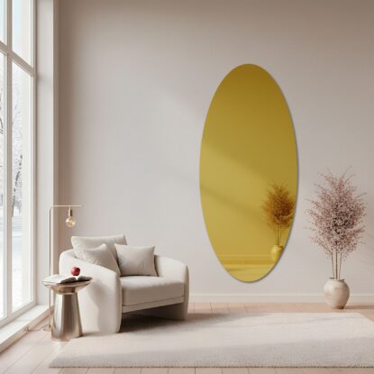 Elipsinis veidrodis – auksinis