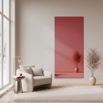 Stačiakampis veidrodis – purpurinis